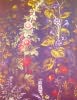 Украинская декоративная роспись Е. Билокур Цветы в тумане фрагмент